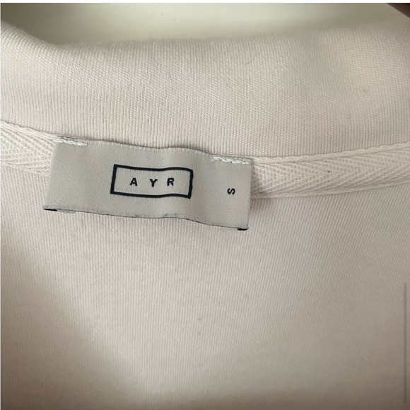 AYR The Courtside Sweatshirt in Seashell - Picture 4 of 4